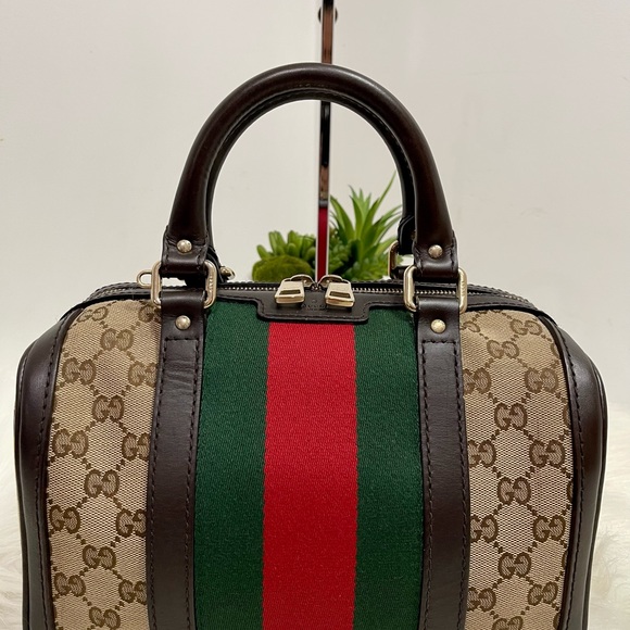 Monogram Vintage Web Small Boston - Picture 2 of 16